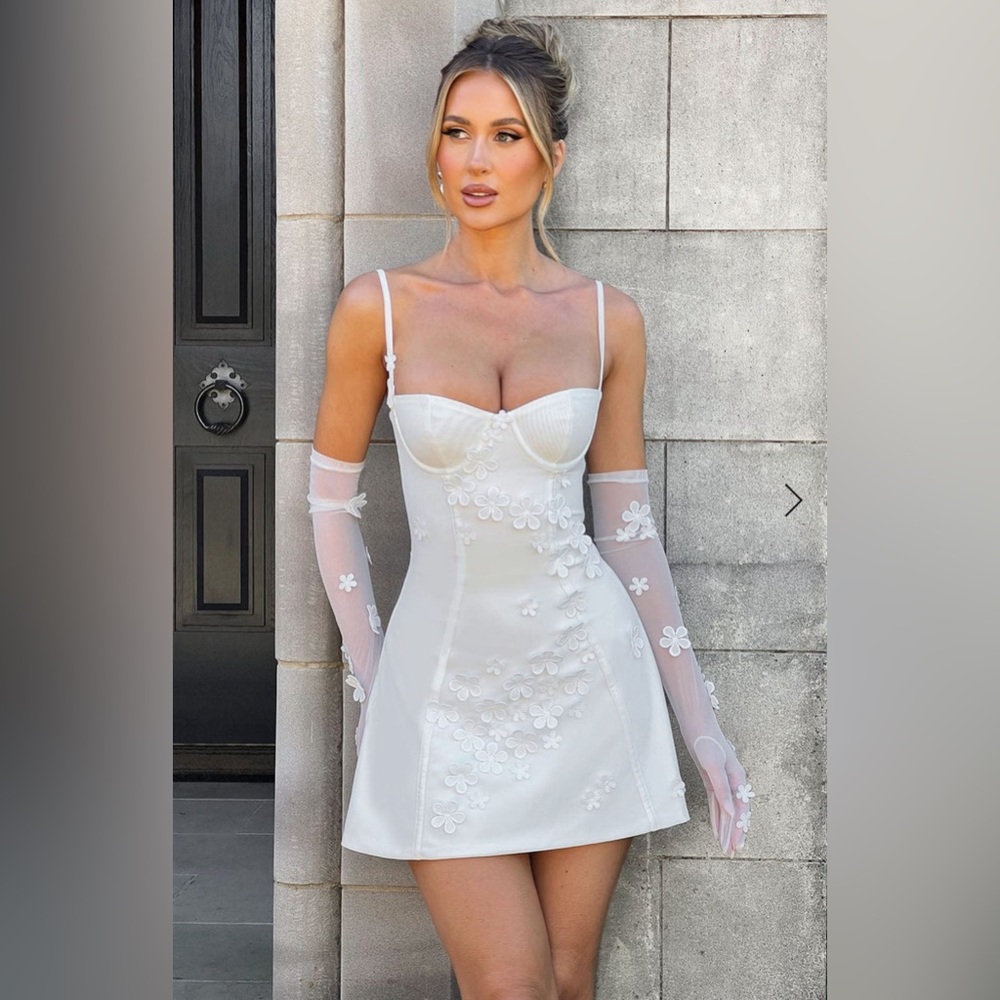 DALARY MINI DRESS - IVORY